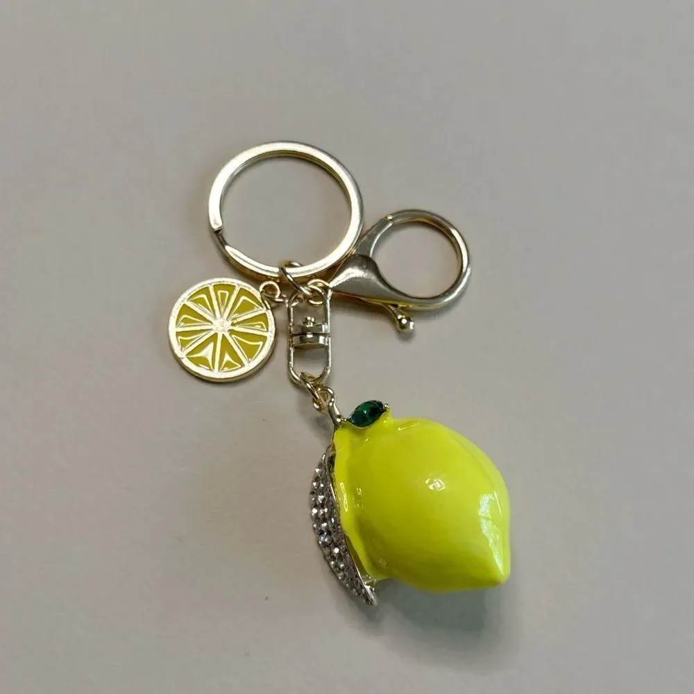 Yellow Lemon Keychain S1050